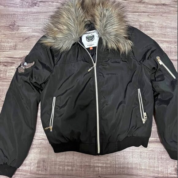 Harley Davidson style bomber jacket - Picture 2 of 4